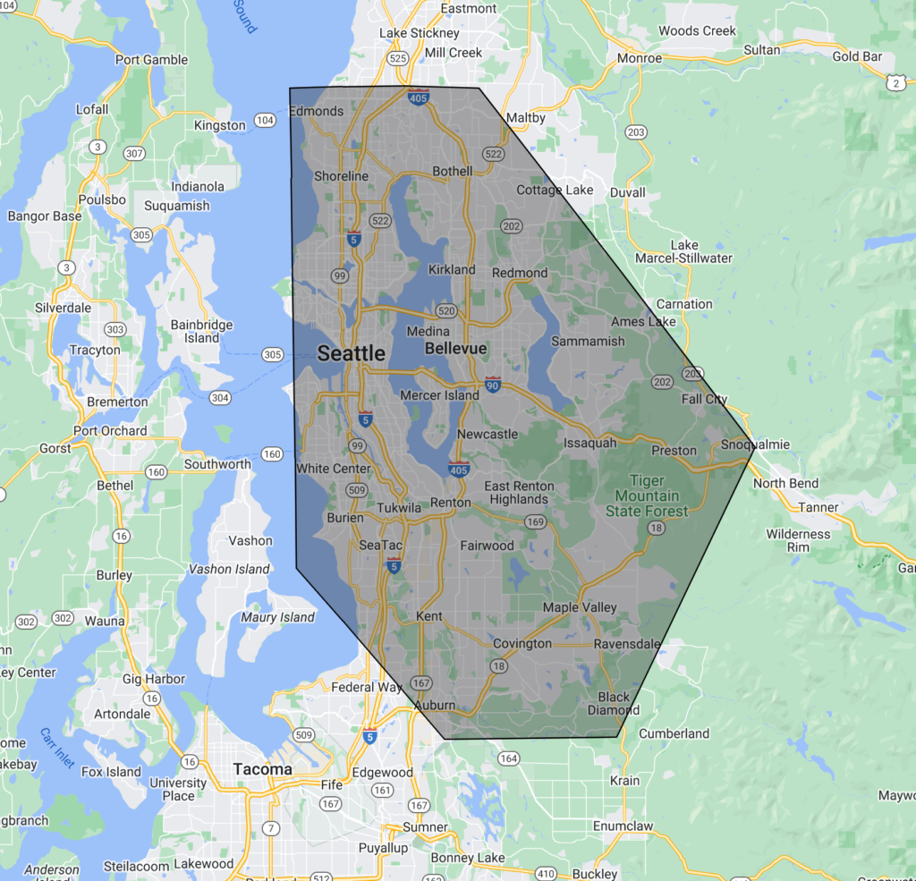 A map of the region PNBOA covers